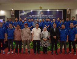 Perbasi Palu Dilantik, Wawali Palu 200 Persen Dukung Pembinaan Basket