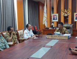 Rapat Terbatas Bersama Gubernur, Staf Khusus Menteri Pertanian Sebut Swasembada Pangan Kontribusi Sulteng