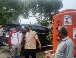 Gerindra Peduli Salurkan Enam Tangki Air di Lokasi Banjir Torue