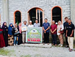 Yayasan Sahabat Masjid Kembali Bantu Pembangunan Masjid di Kulawi  