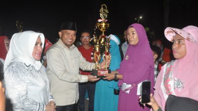 Muhammad J Wartabone Apresiasi Lomba Gerak Jalan Santai Washotia