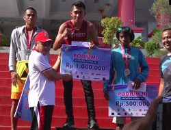 Azwar dan Sindy Raih Podium Satu Fun Run Indorunners Donggala