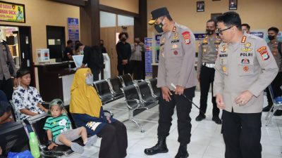 Cegah Pungli, Kapolda Sulteng Sidak Satpas SIM, Pelayanan SKCK, hingga ruang Pelayanan SPKT