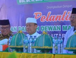 Disambut Bupati Delis, Ustadz Das’ad Latif Dielu-elukan Ribuan Warga Morut dalam kegiatan Tabligh Akbar