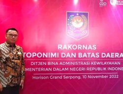 Hadiri Rakornas Toponimi dan Batas Daerah, Bupati Morut : Penegasan Batas dan Kode Wilayah Tentukan Keberhasilan Pemilu Serentak