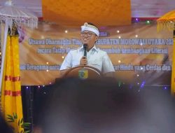 Utsawa Dharma Gita Morut Dibuka, Delis: Tahun 2023 Pemkab Biayai Penyekolahan Mangku Jadi Pandita