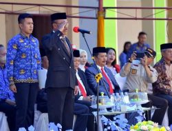 Wabup Morut Pimpin Upacara HKN ke-58 dan buka Rakerkesda Kabupaten Morowali Utara