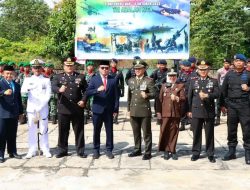 Bupati Morut hadiri Peringatan HUT ke-77 TNI di Makodim Bungku