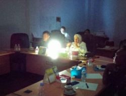 Mati Lampu saat RDP DPRD Morut Bahas Penanganan Listrik