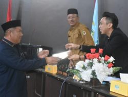 Wahyu Hidayat Sudirman Pimpin Paripurna Laporan Peninjauan Lapangan APBD 2022 Morut