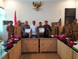 Wali Kota Palu Serahkan Tanah Seluas 300.876m2  ke BPST dengan Nilai Rp 30 Miliar