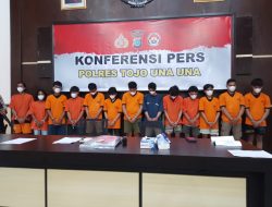 Polres Tojo Unauna Ringkus 13 Pelaku Pencabulan Anak di bawah Umur di Ampana