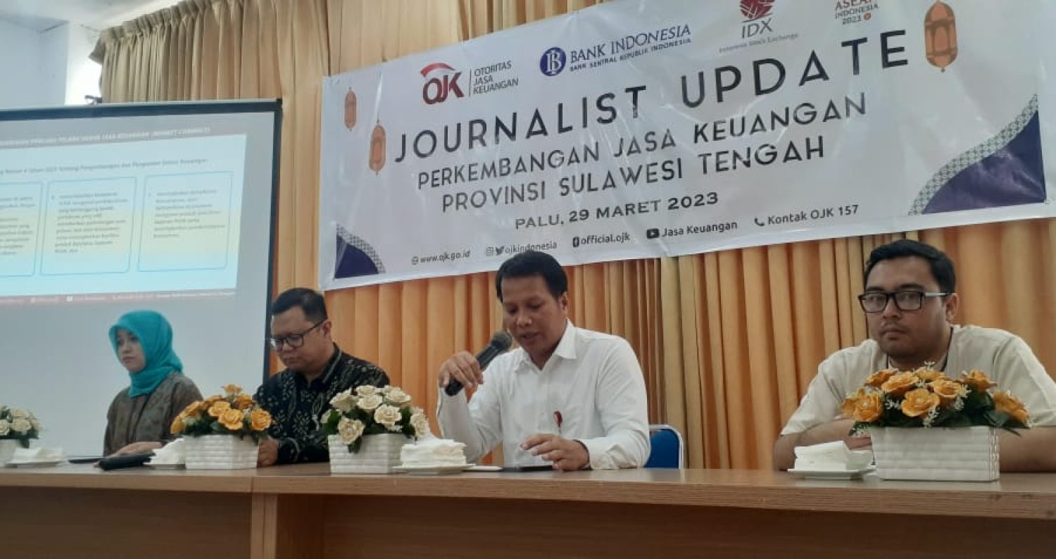 OJK Sulteng: Industri Jasa Keuangan Sulawesi Tengah Tetap Stabil hingga Triwulan III 2023