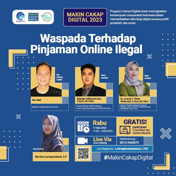 Webinar Kemenkominfo: Waspada Pinjol Ilegal