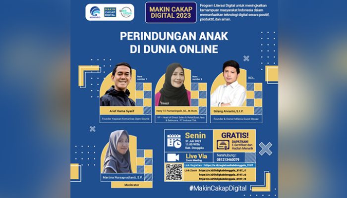 Webinar Kemenkominfo: Perlindungan Anak di Dunia Online