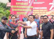 Semarak HDKD dan HUT RI Ke-78, Kanwil Kemenkumham Sulteng Gelar Pertandingan Olahraga antar Jajaran