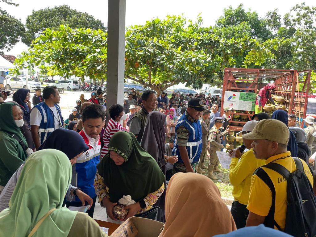 Pemkab Banggai Dan Pertamina Gelar Operasi Pasar LPG 3 Kg Di Kabupten ...