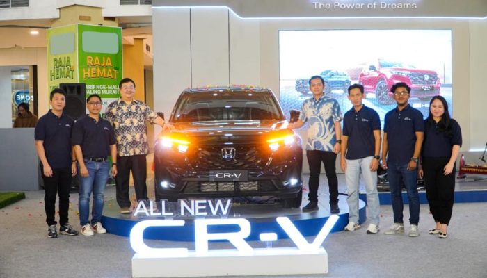 All New Honda CR-V, SUV Premium dengan Teknologi Hybrid kini hadir di Kota Palu