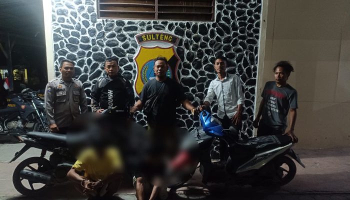 Polsek Marawola Berhasil Tangkap Pelaku Pencurian Motor Honda Beat di Desa Binangga, Sigi