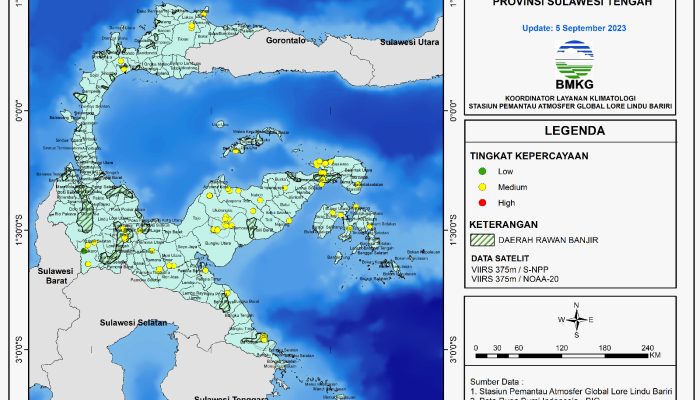 Badai kekeringan melanda Sulteng akibat El Nino, BMKG rilis adanya lonjakan titik api 