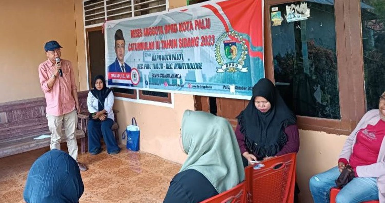 Anggota DPRD Kota Palu Muliady dorong warga Kelurahan Poboya kembangkan usaha