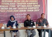 Sosialisasikan Aturan Kampanye Pemilu, KPU Sulteng Optimalkan Peran Media