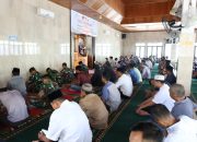 Peringati Hari Pahlawan, Korem 132/Tdl Gelar Sholat Jumat Berjamaah dan Doa Bersama