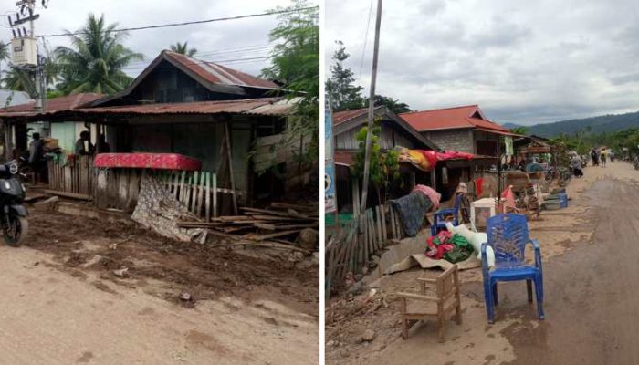 1.154 jiwa Terdampak Banjir di Tojo Unauna, Puluhan Hektar Lahan Pertanian Rusak