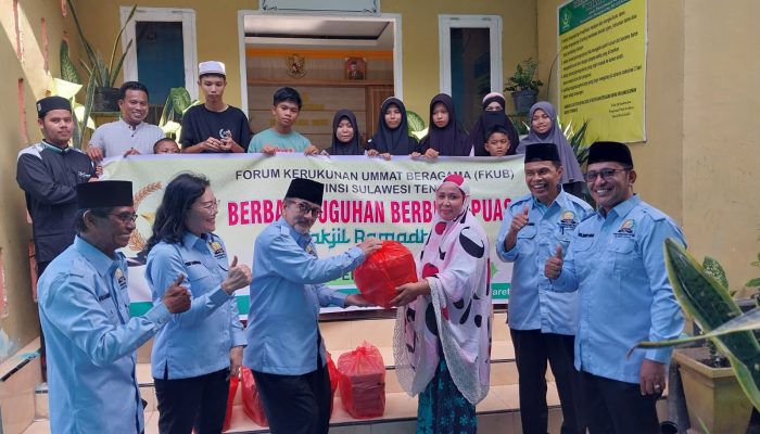 FKUB Sulawesi Tengah Salurkan Bantuan Pangan ke Tiga Panti Asuhan di Kota Palu