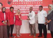 Gubernur Rusdy Mastura Ambil Formulir Bakal Calon Gubernur dari PDIP untuk Pilgub 2024