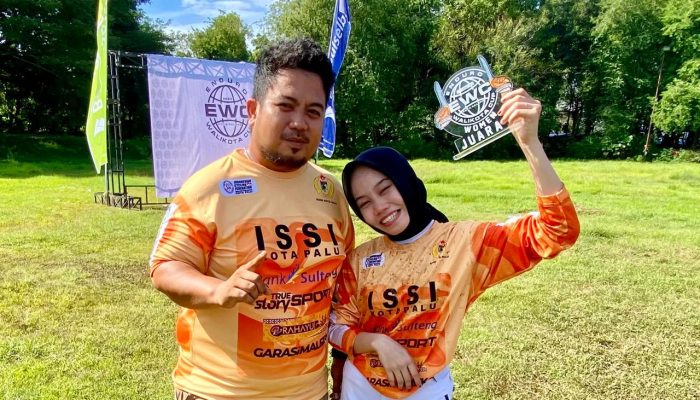 Atlet Sepeda ISSI Palu, Vionisa Andrio Raih Podium Pertama Enduro Walikota Cup Palopo!