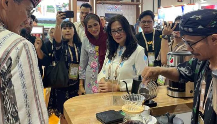 Kopi Khas Sulteng Semerbakkan Aroma di Arabian Travel Market 2024