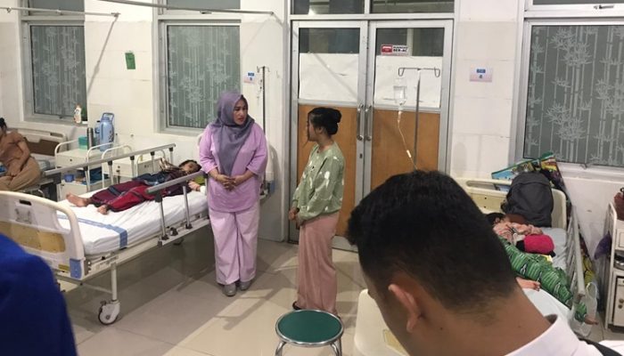 Tragis, 3 Anak Tersangka Korupsi TTG Donggala Sakit Tanpa Biaya di RSUD Undata, Istri Gubernur Sulteng Turun Tangan