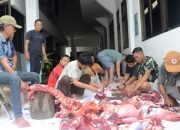 DKM Al-Ikhlas Kanwil Kemenkumham Sulteng Gelar Pemotongan Hewan Kurban di Hari Raya Idul Adha 1445 H