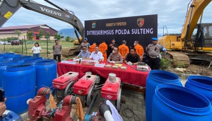 Polda Sulteng Tetapkan Komisaris Utama dan Direktur Utama PT GPS jadi Tersangka Kasus Pertambangan Tanpa Izin