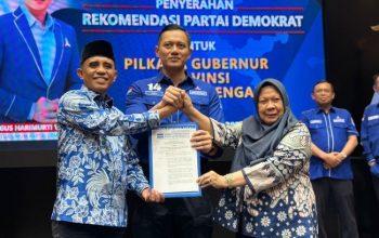 Dapat Rekomendasi Demokrat, Pasangan Anwar-Reny Mantapkan Langkah di Pilgub Sulteng