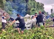 Curah Hujan Tinggi, Dua Mobil Tertimpa Pohon dan Terseret Longsor di Tomini