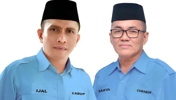 Pasangan Samsurijal Labatjo – Saiful Bahri Laborahima Resmi Terima SK Penetapan dari KPU