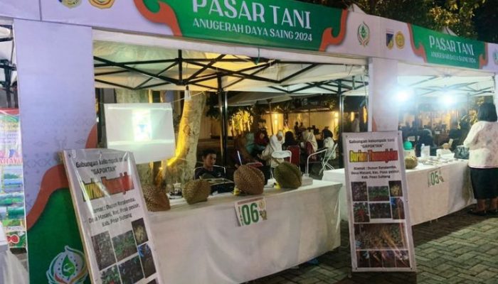 Puluhan UMKM Meriahkan Pameran Pasar Tani Anugrah Daya Saing 2024 di Sulawesi Tengah