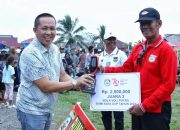 Dinilai Amanah, Sorakan Iksan Bupatiku Bergemuruh di Penutupan Bumi Raya Cup