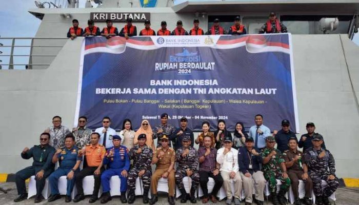 Bank Indonesia dan TNI AL Luncurkan Ekspedisi Rupiah Berdaulat untuk Wilayah 3T di Sulawesi Tengah