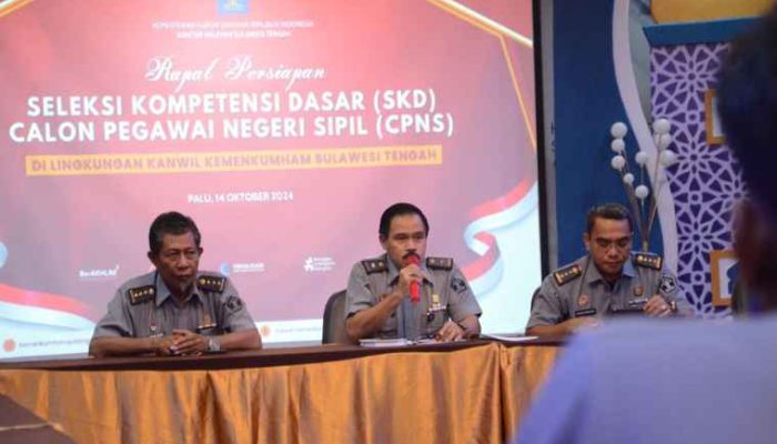 Ribuan Peserta SKD CPNS Kemenkumham Sulawesi Tengah Siap Berkompetisi di IT Center Universitas Tadulako