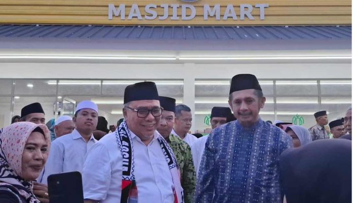 Ahmad Ali Resmikan Masjid Mart Pertama di Sulawesi Tengah