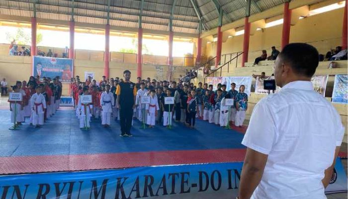 Ratusan Karateka Muda Ikuti Kejuaraan Antar Dojo KKI Sarara Championship 1 di Palu