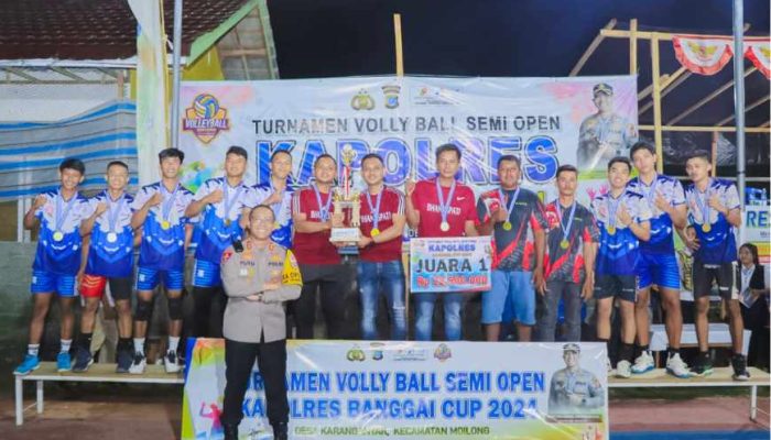 Kapolres Banggai Cup: Lebih dari Kompetisi, Momen Kebersamaan dan Perayaan Prestasi