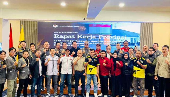 Taekwondo Indonesia Sulawesi Tengah Gelar Rakerpov, Targetkan 4 Emas di PON XXII 2028